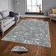 Conceptum Hypnose Tepih Eexfab1173, Pravougaoni, 80x150 cm, Sivi