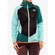 Ženska jakna za turno smučanje Ortovox Col Becchei Jacket - ice waterfall