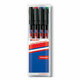 Marker Edding OHP E-140, 0,3 mm, set 4