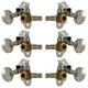 Grover V98N Sta-Tite Machine Head, Vertical - Guitar Machine Heads, 3 + 3 - Nick