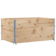 Vidaxl Paletni okvirji 3 kosi 120x80 cm trdna borovina
