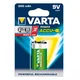 Varta Power Accu baterija 9V/E-Block, 1 kos