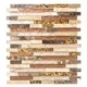 MOZAIK INTERLOCK CRYSTAL/STONE MIX BEIGE/BROWN 29,8X33,8