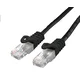 C-TECH Patchcord Cat6, UTP, črn, 2m
