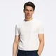 Reserved - Slim fit majica kratkih rukava od strukturirane tkanine