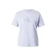 Calvin Klein Jeans Majica Hero Classic lila / majnica / srebrna