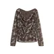 Next Bluza čokolada/zlata