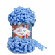 Pletena preja Alize Puffy Fine 100 g - (112) nebeško modra