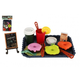 Kuhinjski set posode + živila plast 20,5x30cm