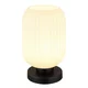 Globo 15469TO - Stona lampa NORMY 1xE27/40W/230V bela