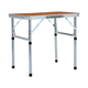 Den Zložljiva miza za kampiranje iz aluminija 60x45 cm