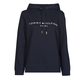 Tommy Hilfiger Puloverji HERITAGE HILFIGER HOODIE LS Modra