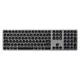 SATECHI Bežična tastatura Aluminium Bluetooth US (Siva) ST-AMBKM