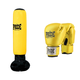 Otroški boksarski set s samostoječo vrečo | PRIDE - rumene rokavice