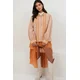 Trend Alaçati Stili Bluza nude / oranžna