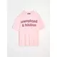 Sinsay - Pamučna majica sa natpisom - roze