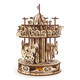 Ugears 3D lesena mehanska sestavljanka vrtiljak