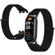 Freeson Zamenska narukvica za pametni sat za Xiaomi Mi Band 8/9, Crna