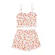 Trendyol White 100% Cotton Printed Not Available Jersey Knitted Pajama Set