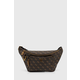 Torbica za okoli pasu Guess MILANO rjava barva, HMMILO P4256