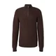 LEVIS ® Pulover Housemark Quarter Zip Sweater rjava