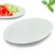 shumee bel keramični pladenj 30 cm TR-23-045B