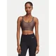 Under Armour Špotni nedrček Infinity Mid 2.0 Bra 1384123 Rjava