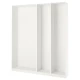 PAX 3 okvira garderobera, bela, 200x35x236 cm