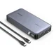Ugreen Prenosna baterija 25000mAh Ugreen PB205, USB + 2x USB-C, 145W PD (siva)