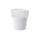 PROSPERPLAST DTRE145-S449 Saksija Tre 15x15cm Bela