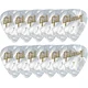 Gibson Pearloid White Picks Thin 12 Pack