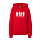 Helly Hansen Womens HH Logo Hoodie Red M