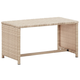 Stolić za kavu bež 70 x 40 x 38 cm od poliratana