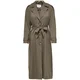 ONLY Ženski plašč ONLLINE X-LONG TRENCHCOAT 15217799 Oreh (Velikost S)