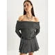 Bianco Lucci Pulover Pullover temno siva