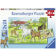 Ravensburger sestavljanka V hlevu, 2x24 kosov