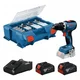 Bosch Aku bušilica odvrtač GSR 18V-65 2x4.0 L-kofer 06019N3207