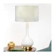 Elstead MILO-AB-TL-FDEB - Stona lampa MILO 1xE27/60W/230V siva