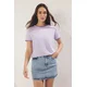 Trendyol Majica lila / pastelno lila