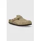 BIRKENSTOCK Nizki natikači temno siva