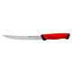 Butchers knife, curved blade, 26 cm, Duo, Red - Pirge