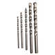 Fixtec Set burgija za beton 4-10mm, Dvostruki blister, 5 komada