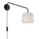 Endon 79500 - Zidna lampa CARLSON 1xE14/40W/230V, siva/crna
