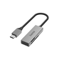 HAMA Čitalnik kartic USB, USB-C, USB 3.0, SD/microSD, alu