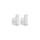 Gedy - KOMPLET 2x zidne kuke PIRENEI, sjajni hrom