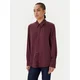 Guess Srajca A114 Bordo rdeča Regular Fit