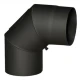 Kaminski koleno ¤120mm/kot 90° čistilna luknja CZ