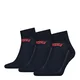 LEVIS  Nogavice temno modra/rdeča