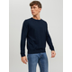 Dark blue mens sweater Jack & Jones Emil - Mens