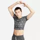 Nike W NSW TEE AIR SLIM CRP, ženska majica, siva DZ3751